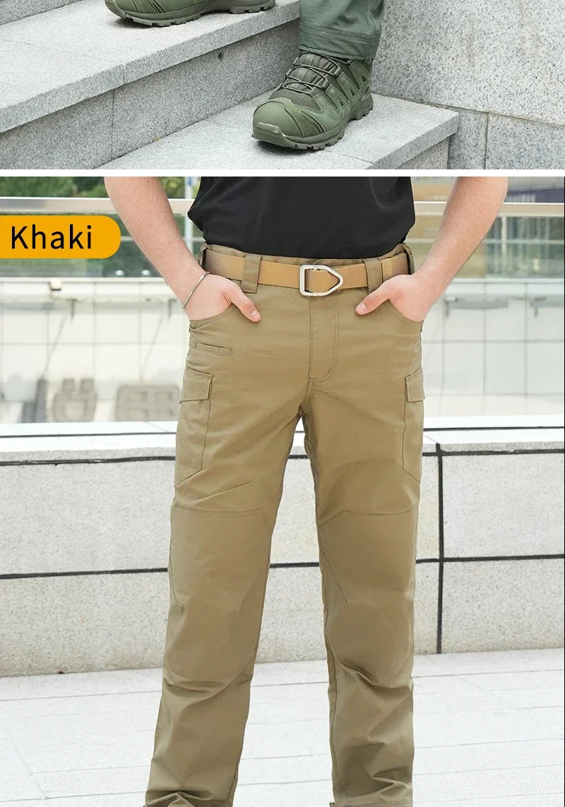 Men Tactical Pants Hiking Cargo Trousers Combat Pants Softair Climbing Pants Wear Resistant Outdoor Paintball Camping Clothes