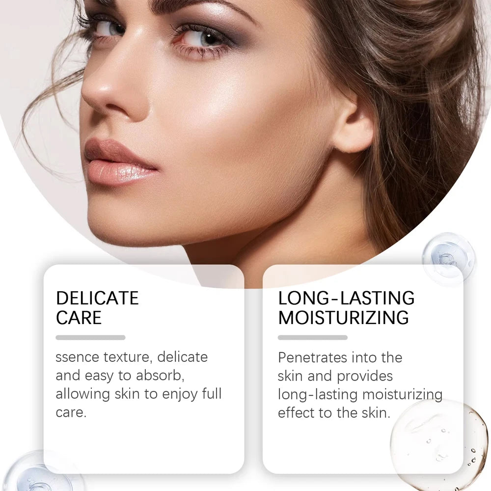 Lactic Acid Shrink Pores Serum Fast Large Pores Removal Firming Skin Essence Firming Smoothing Nourishing Repair Face Skin Care