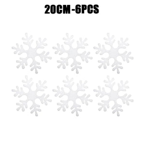 Christmas Decoration Foam Snowflake Christmas Tree Hanging Garland Hanging Decoration Gift 2024 New Christmas Supplies