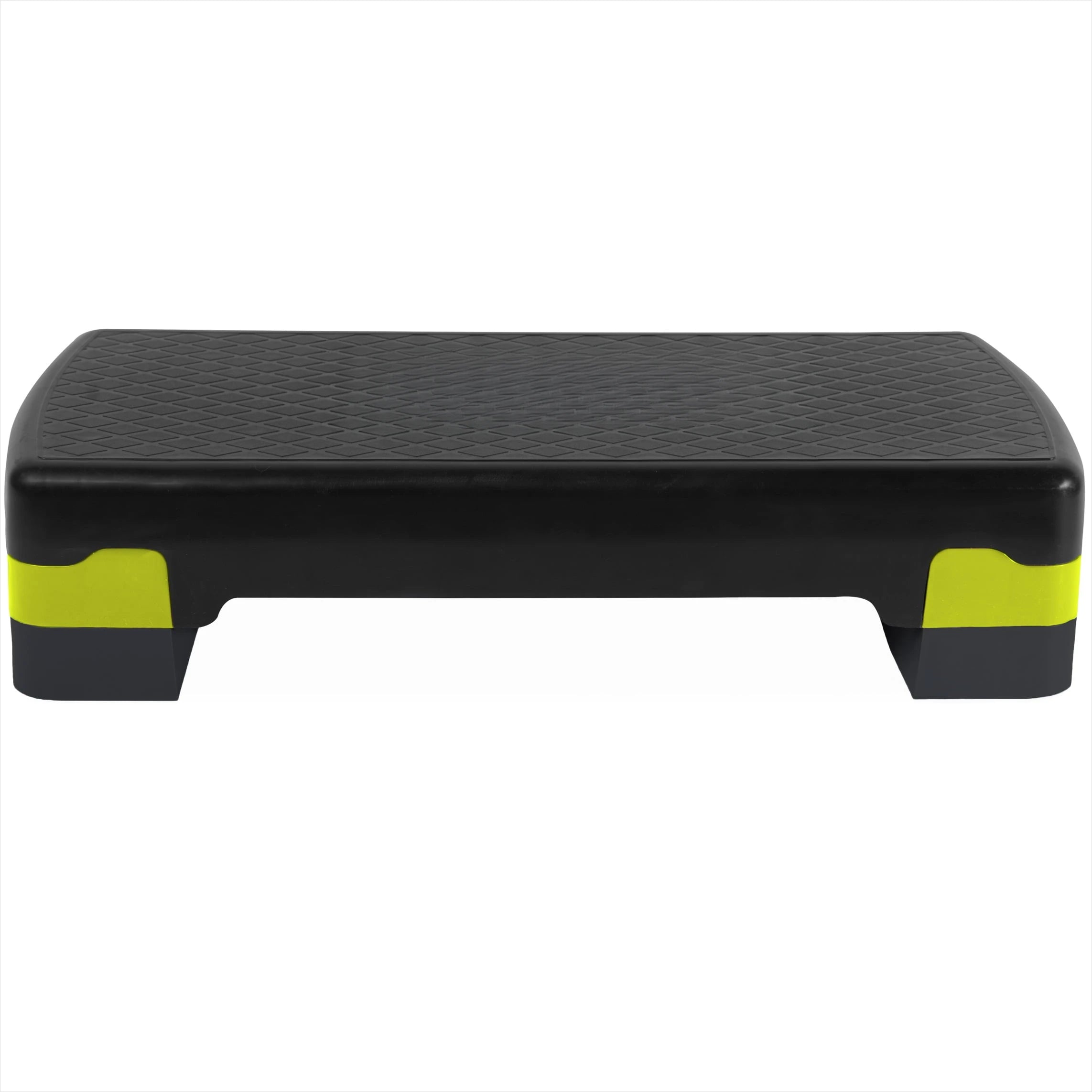 Aerobic Stepper, Fitness Stepping Platform, Black and White