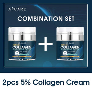 8% Collagen Face Cream Suit High Quality Hyaluronic Acid Anti-Wrinkle Retinol Moisturizing Anti-aging Facial Skincare Products