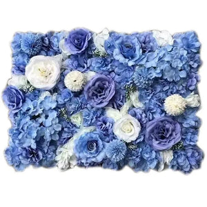 Pink Silk Rose Flower Wall Panels Artificial Flower for Wedding Decoration Baby Show Party Home Bedroom Backdrop Decor - You Offer