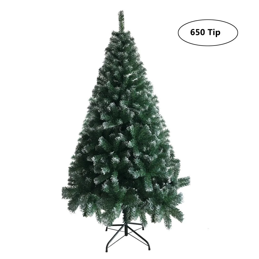 5/6/7ft Christmas Tree Green Stand Xmas Season Holidaay Indoor Outdoor