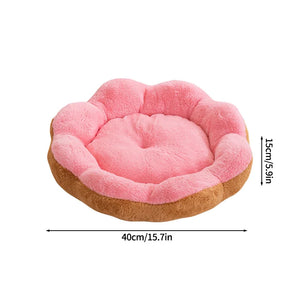 Winter Universal Dog Bed Mat Cute Flower-Shaped Nest Bed for Large Dog Cat Pet Plush Warm House  Pet Dog Accessories