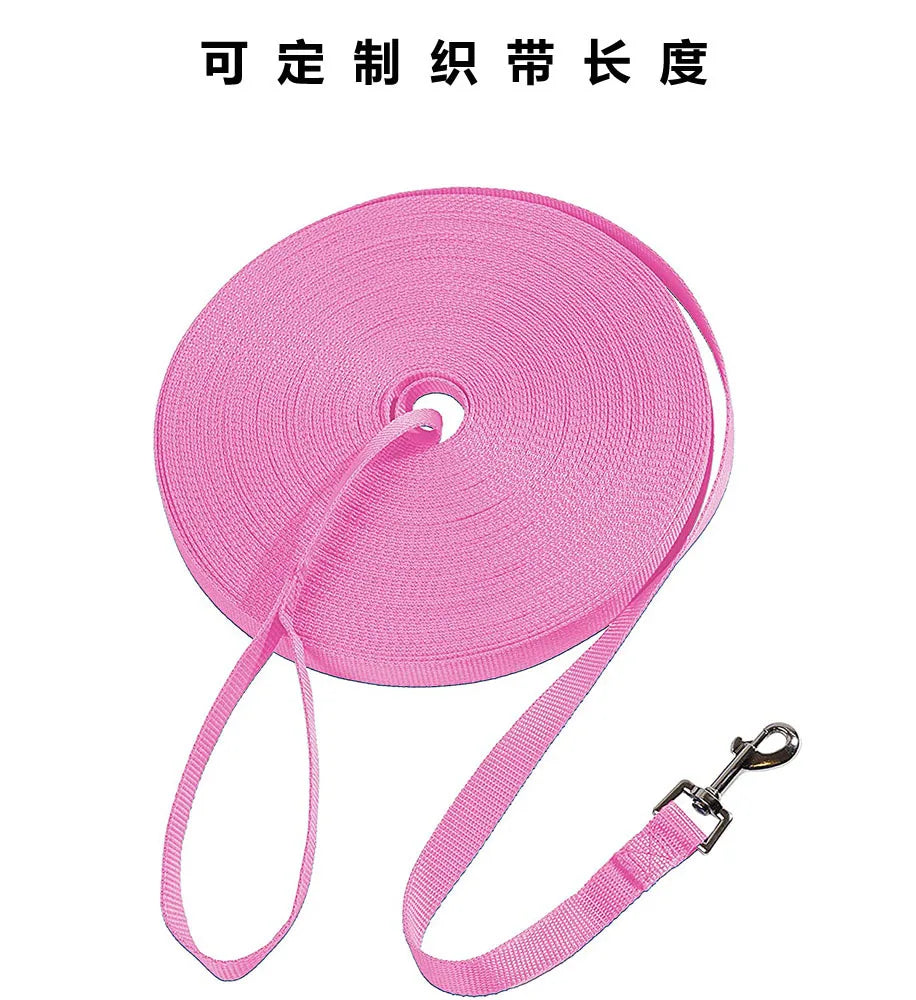 Pet Leash 3M 6M 10M 20M 50M Dog Puppy Obedience Recall Training Agility Lead Training Leash for Training Play Camping Backyard