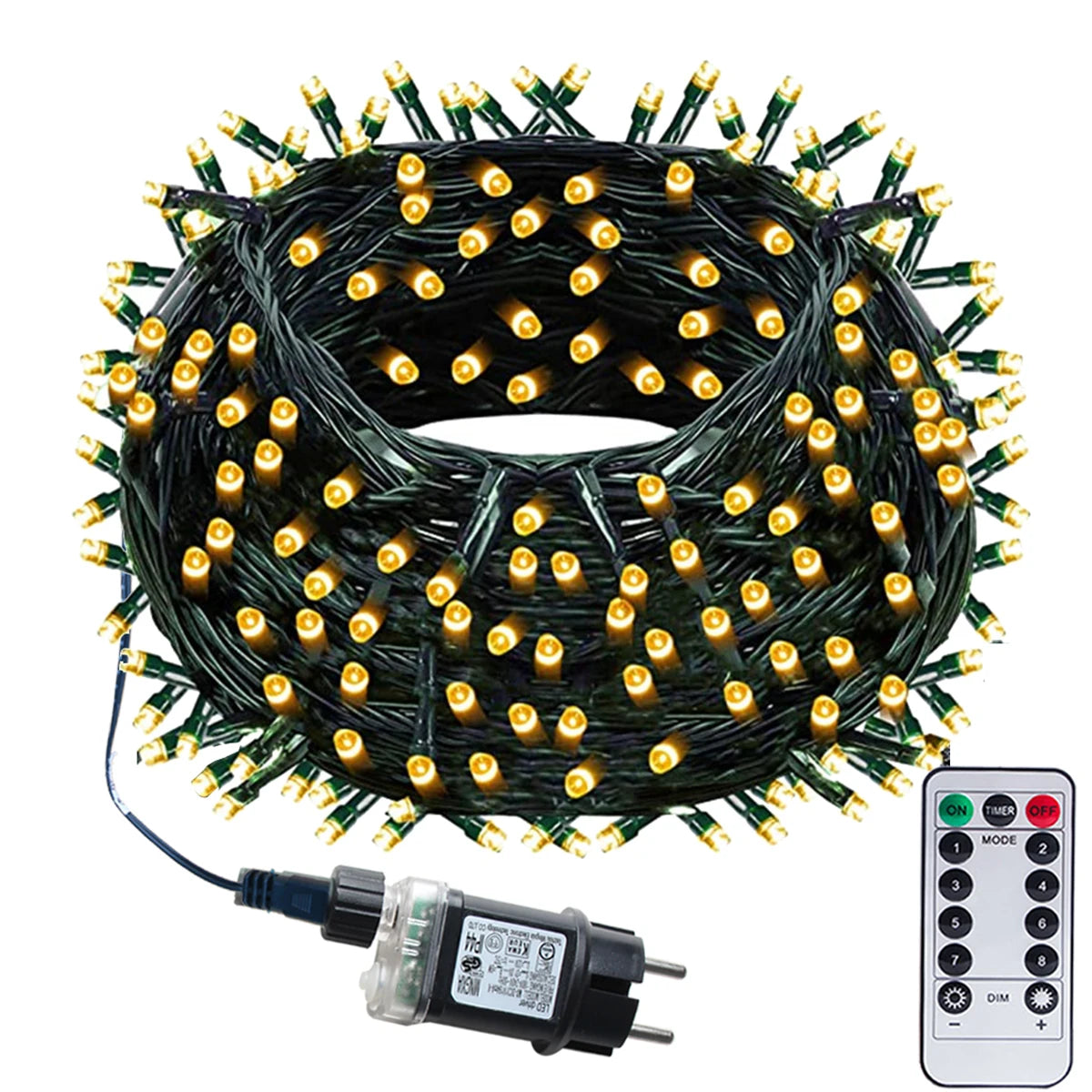 10M-102M 110V/220V Outdoor LED Fairy String Lights Christmas Lights For Garland Wedding Party Holiday Garden Lamp Holiday Decor