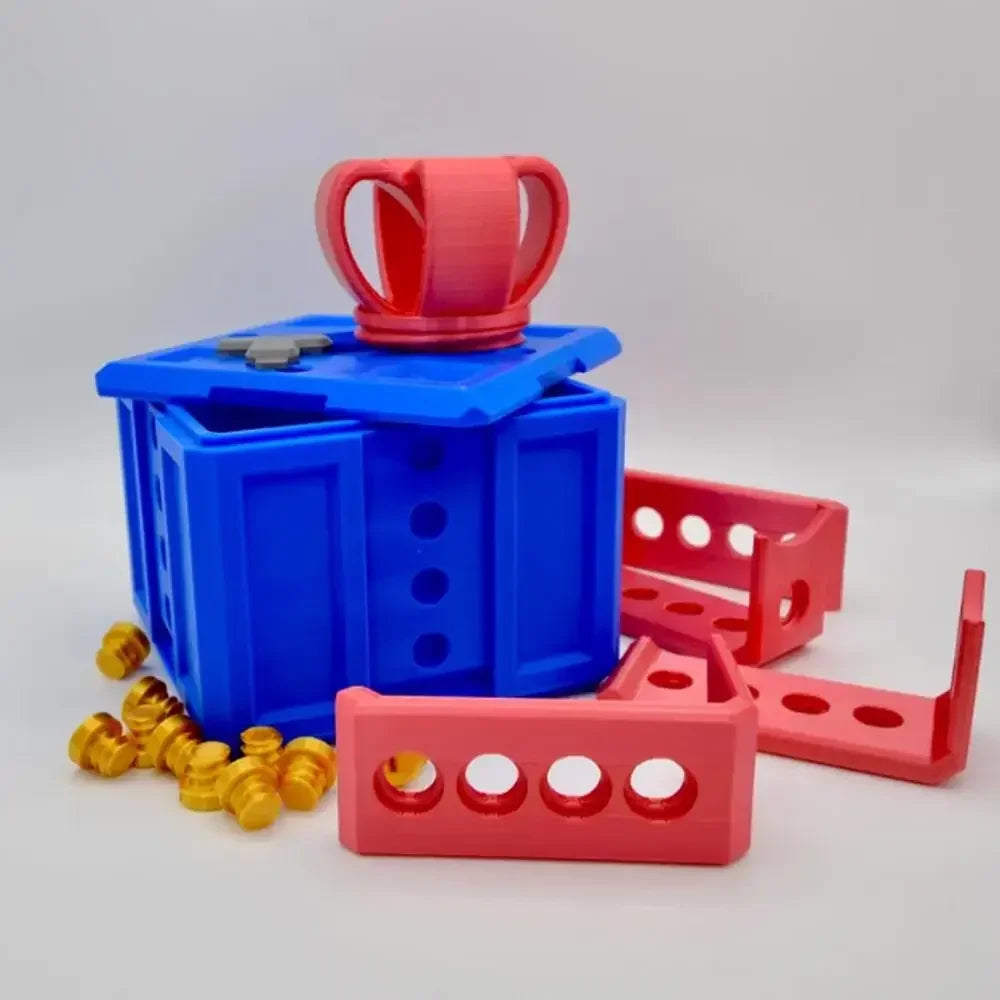 Annoying Gift Box with Screws Large Annoying Gift Boxes Prank Screw Box 3D Printed Figurines & Miniatures Card Container Gift