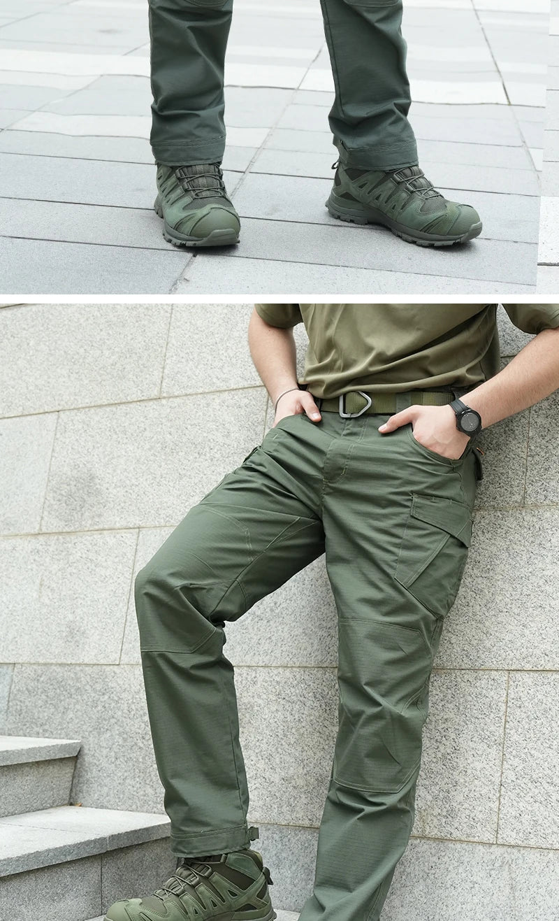 Men Tactical Pants Hiking Cargo Trousers Combat Pants Softair Climbing Pants Wear Resistant Outdoor Paintball Camping Clothes