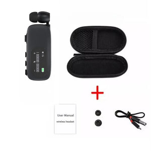 K75 Business Earphones Hands Free Bluetooth V5.4 LCD Display Wireless Earphones for Call and Cycling Noise Reduction Earphones