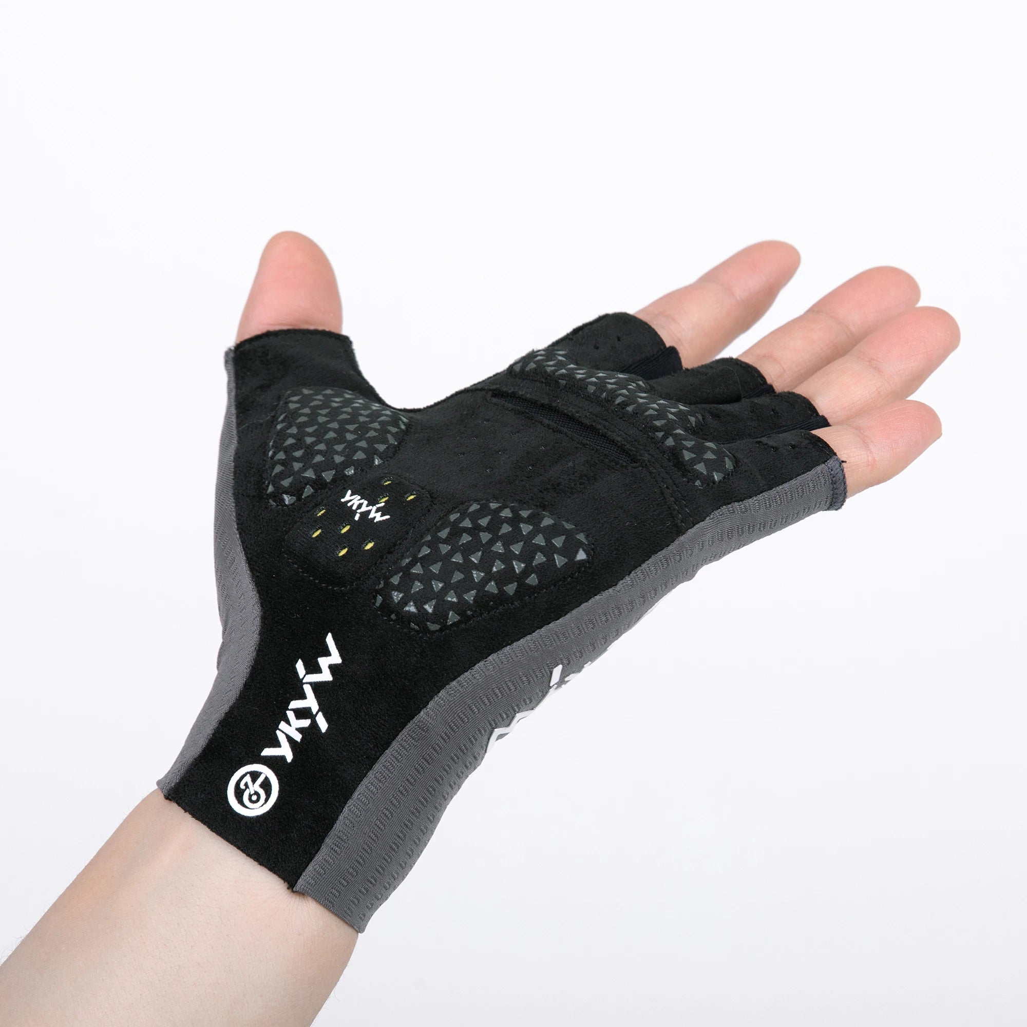 YKYWBIKE 2025 Cycling Sports Gloves PORON XRD Sponge Summer Road Bike Gloves Shock-Absorbing Bicycle MTB Half Finger Gloves