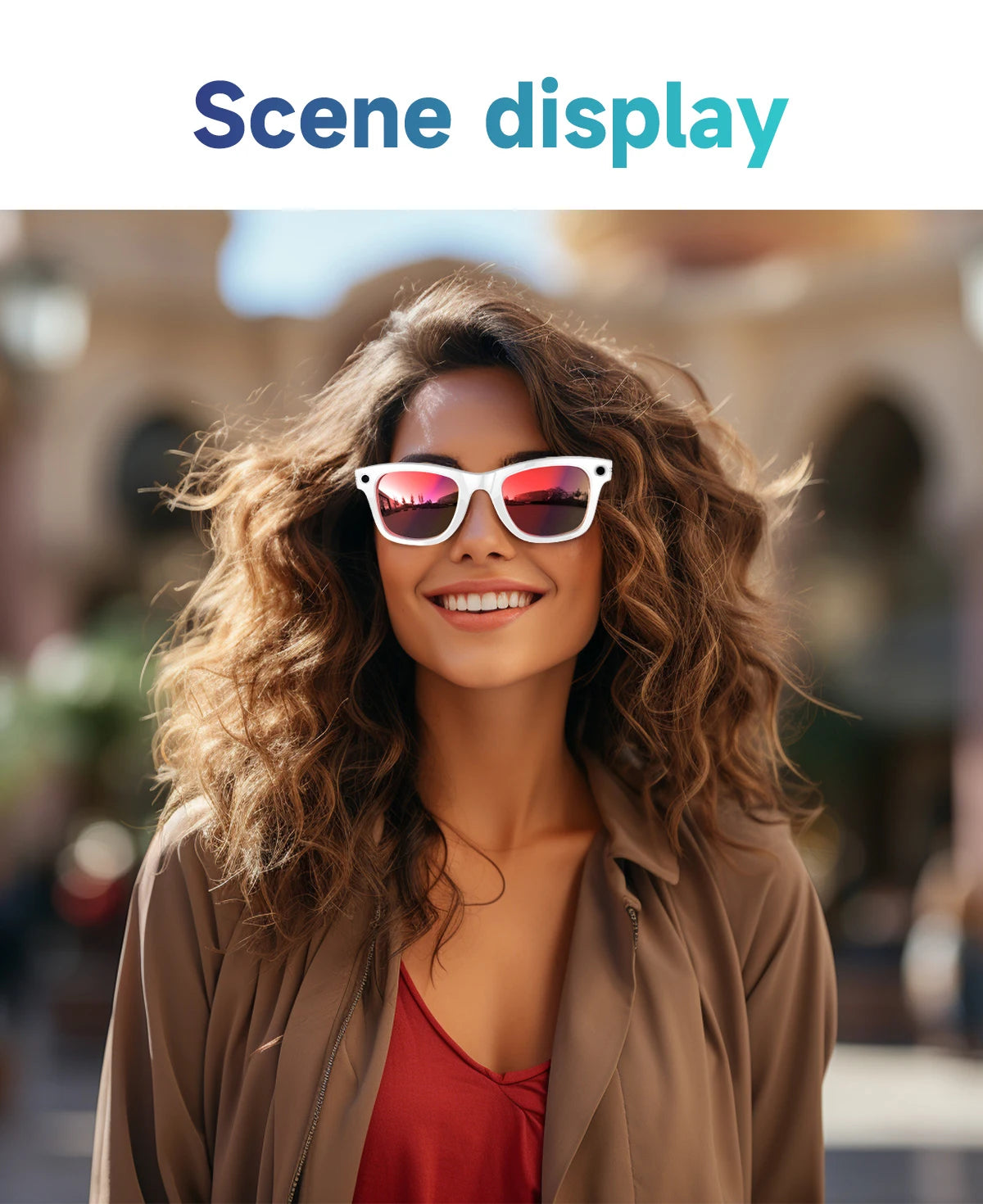 2025 AI Smart Glasses with 8MP Camera Video Recording 100+ Languages Translation Sunglasses Bluetooth Call Music Play Men Women
