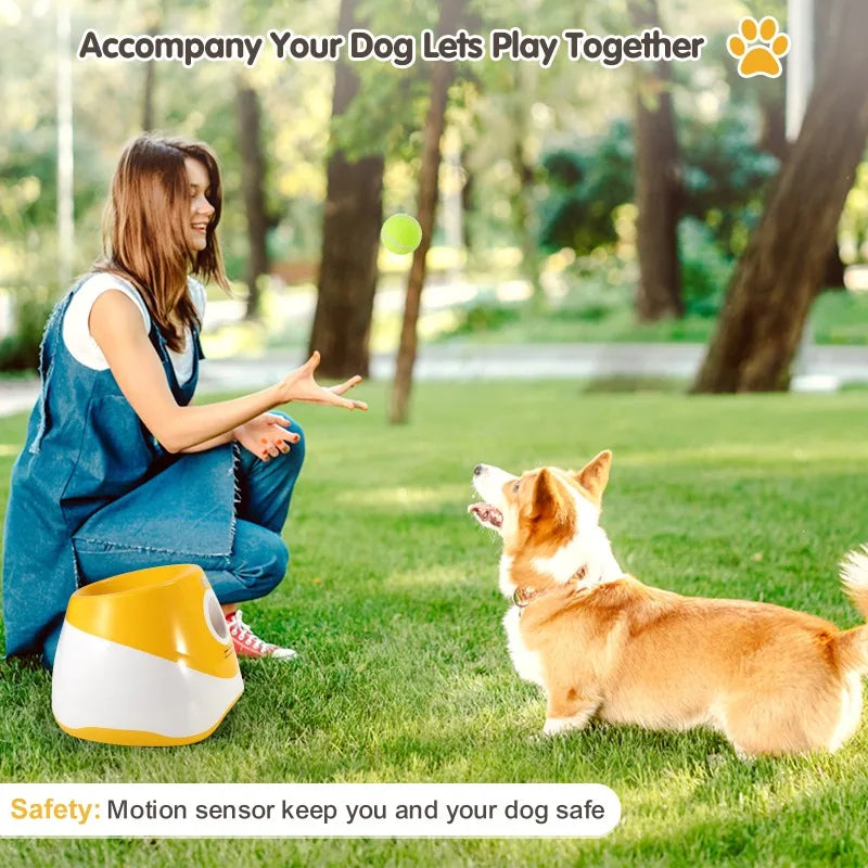 Catapult For Dogs Ball Launcher Dog Toy Tennis Ball Launcher Jumping Ball Pitbull Toys Tennis Ball Machine Automatic Throw Pet