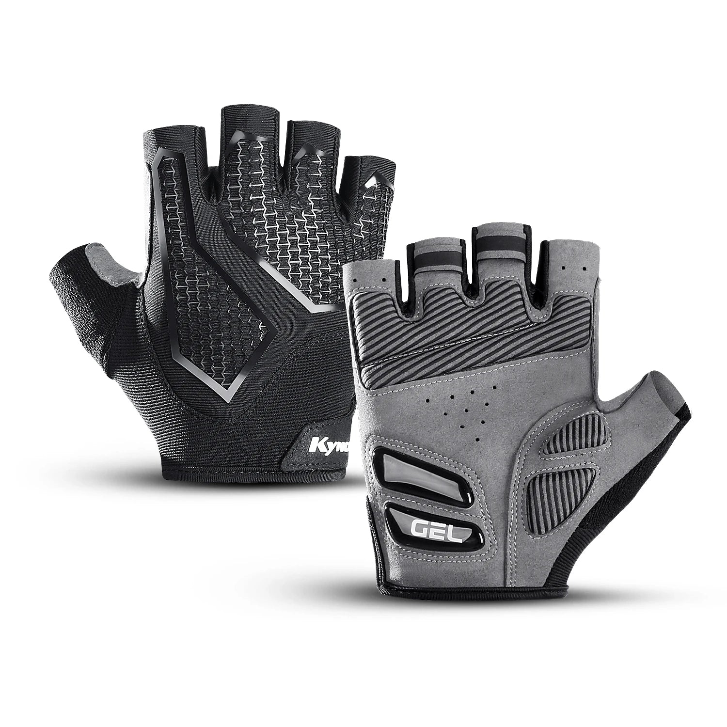 Cycling Gloves Anti- Slip Half Finger Gel Pad Shock-Absorbing Road Riding Gloves Summer Half-Finger Men Women Cycling Gloves