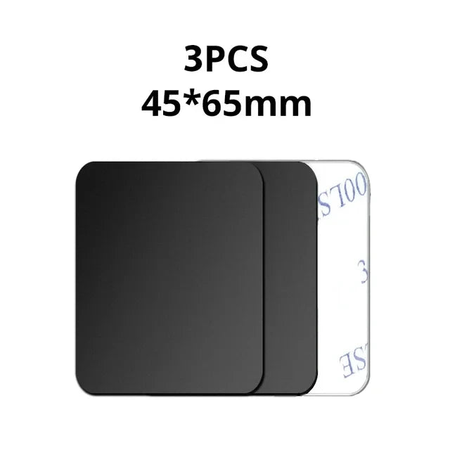Magnetic Metal Plate For Car Phone Holder Universal Iron Sheet Disk Sticker Mount Mobile Phone Magnet Stand For IPhone Huawei