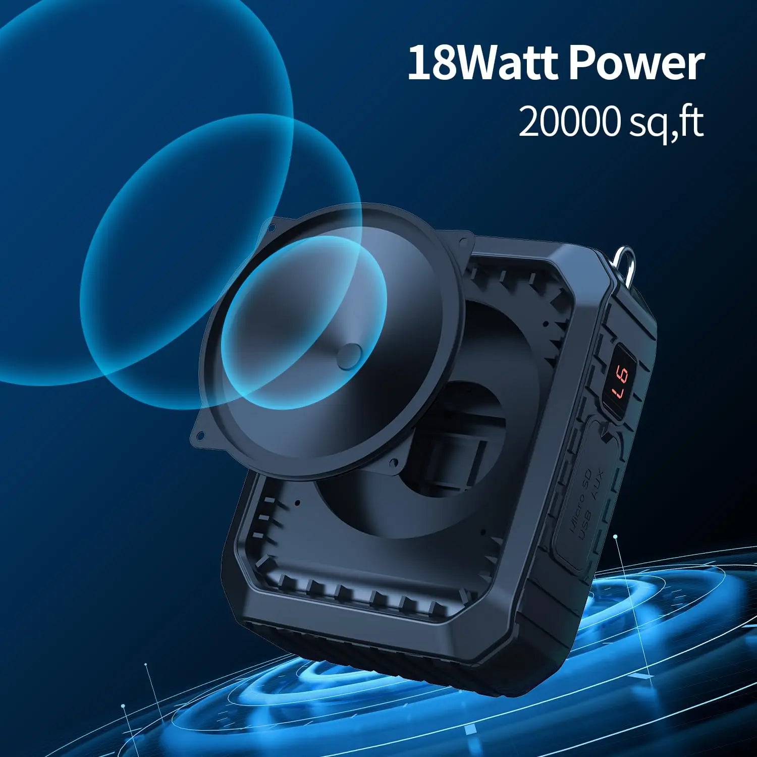 SHIDU Voice Amplifier for Teacher with Wireless Microphone Headset, IPX5 Waterproof Bluetooth Speaker, 4400mAh Power Bank M800
