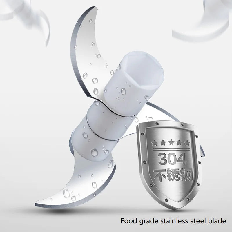 Mi Glass Electric Garlic Crusher Portable Fresh Meat Chopper USB Charging Ginger Chili Vegetable Masher Machine Kitchen Tool