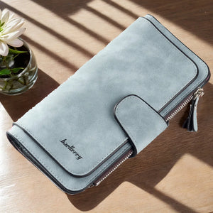 Long Wallet For Women Large Capacity Trifold Credit Card Holder Organizer Clutch Cellphone Handbag - You Offer