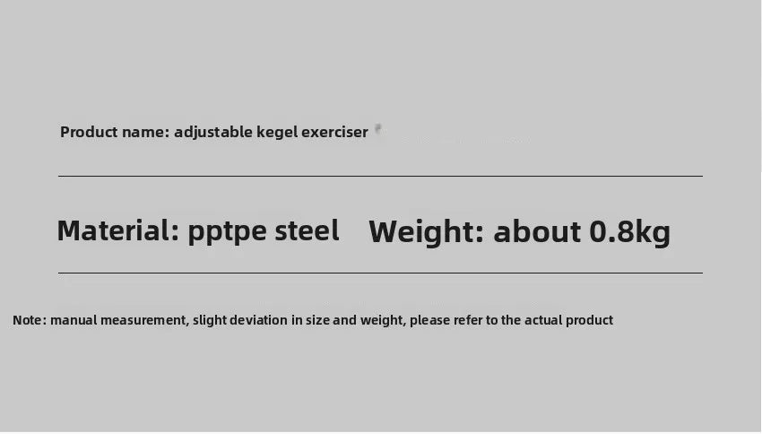 PC muscle trainer, leg clamp, pelvic floor muscle trainer, anal sphincter lifting, inner thigh muscles, female Kegel exercise
