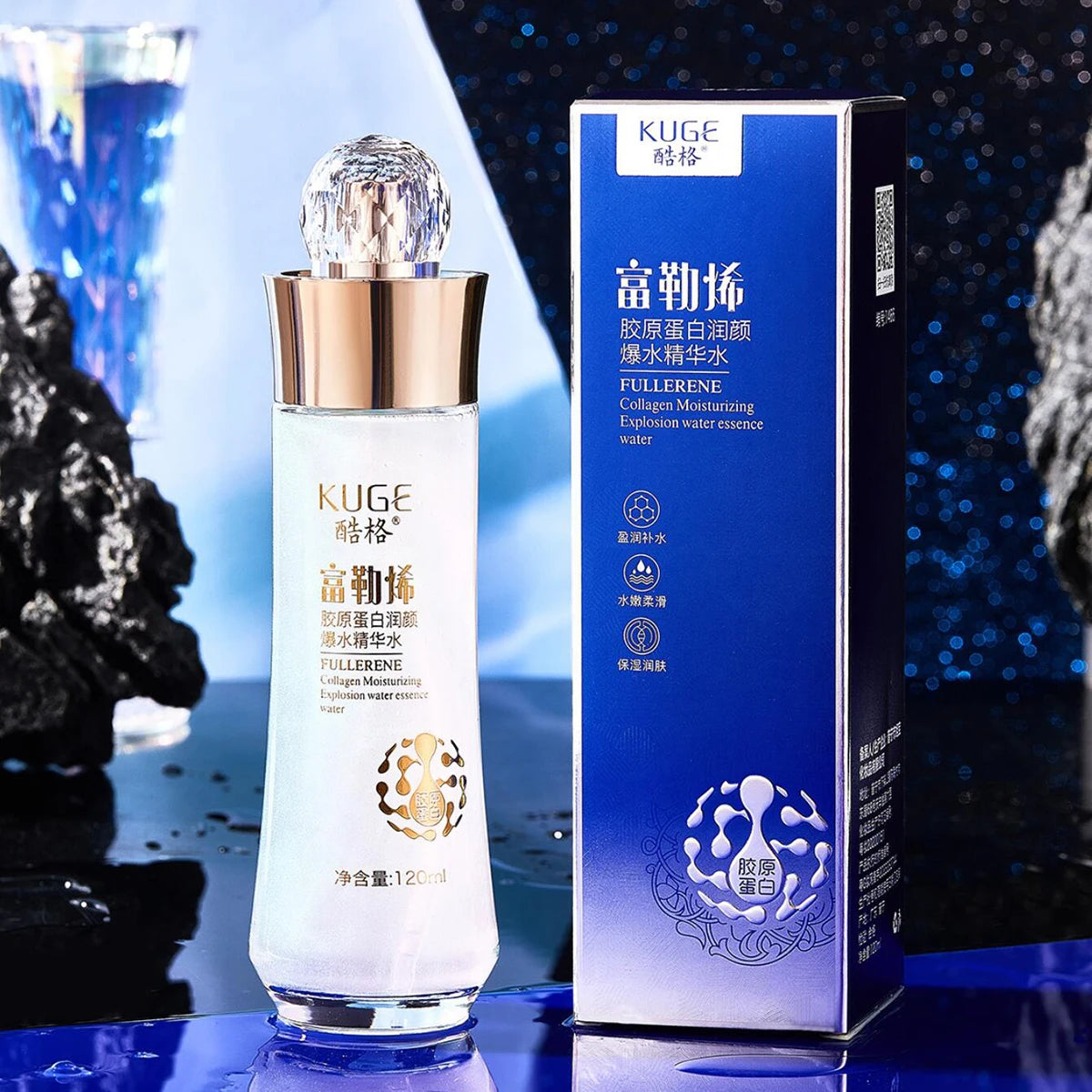 Crown Lady Essence Anti Wrinkle Pearl face Toner Firming Facial Lotion skin care Cosmetics face care Make-up for women 100ml
