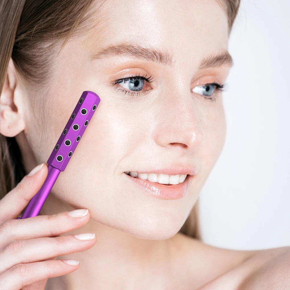 Germanium Stone Beauty Sculptor Roller Facial Massage Tool Radiance Roller for Up Lifting and Skin Care