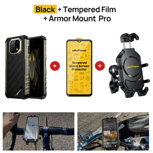 Ulefone Armor 22 Android 14,16GB (8+8GB RAM ),128GB/256GB ROM, 6.58" 120Hz ,6600mAh 33W,NFC,64MP Night Camera, Global Version