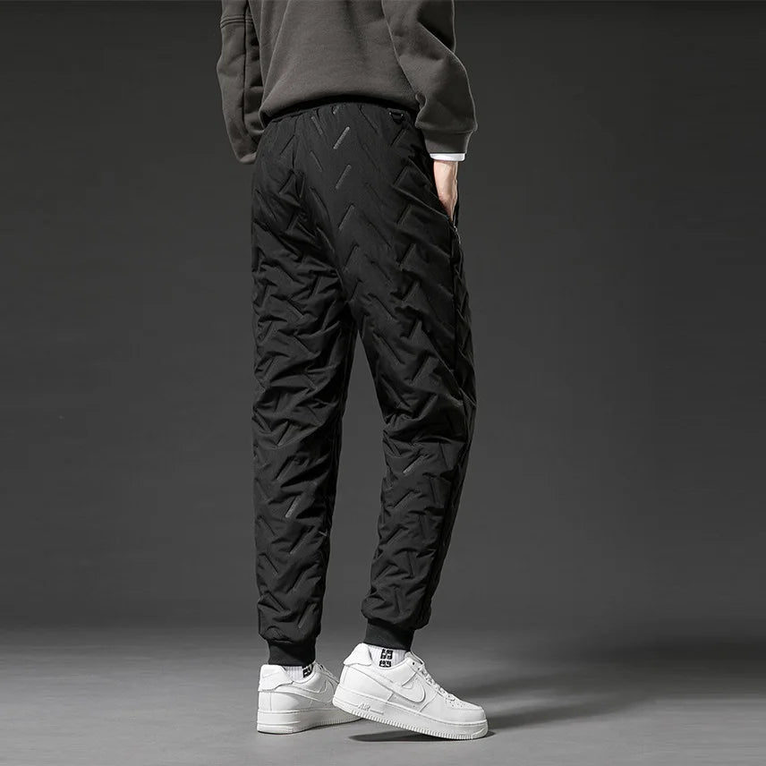 New Big Size Winter Pant Men Thick Fleece Lined Jogger Cotton Padded Warm Work Trouser Male Plus Large Sweatpant 9XL 10XL Autumn - You Offer