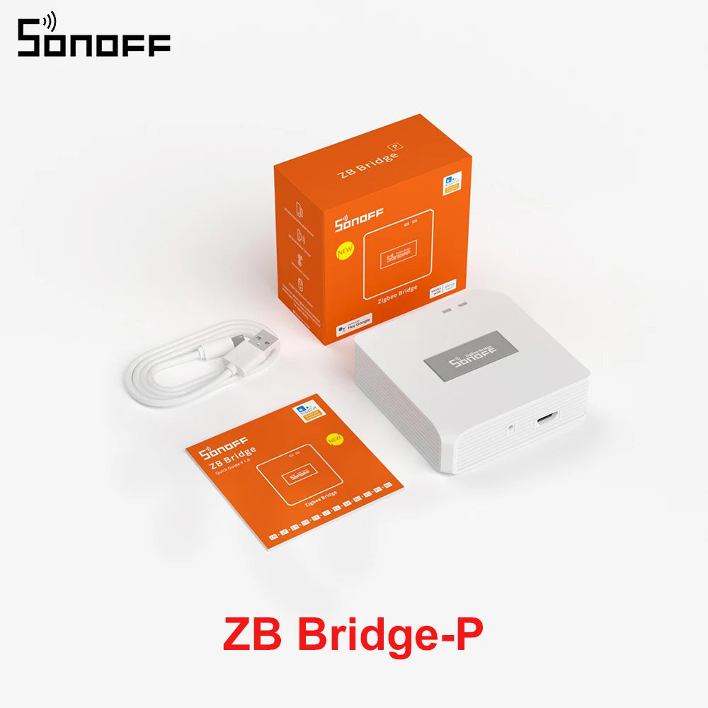 SONOFF SNZB-02WD Zigbee LCD Smart Temperature Humidity Sensor IP65 Waterproof for Bathroom Greenhouse Outside via ZBBridge-P