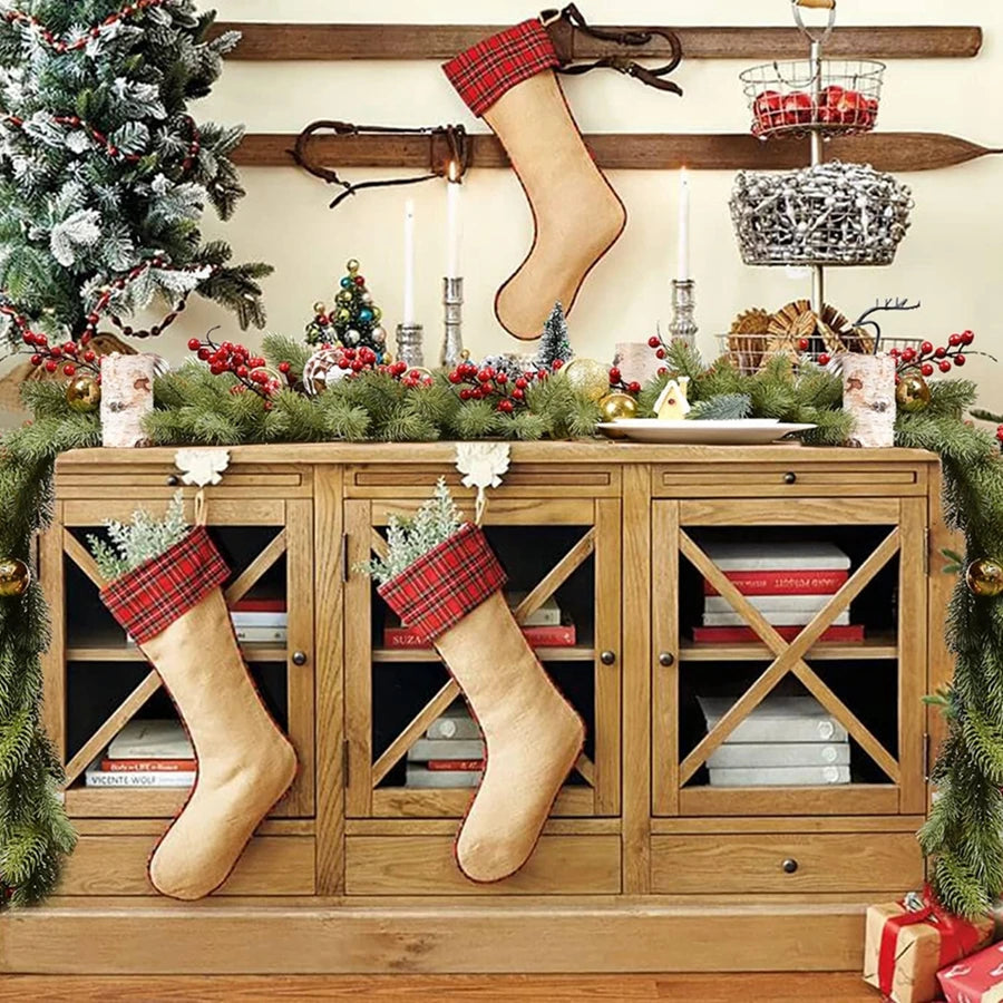 180Cm Artificial Green Plants Christmas Tree Garland Wreath Home Party Decoration Table Yard Pine Tree Rattan Hanging Ornament