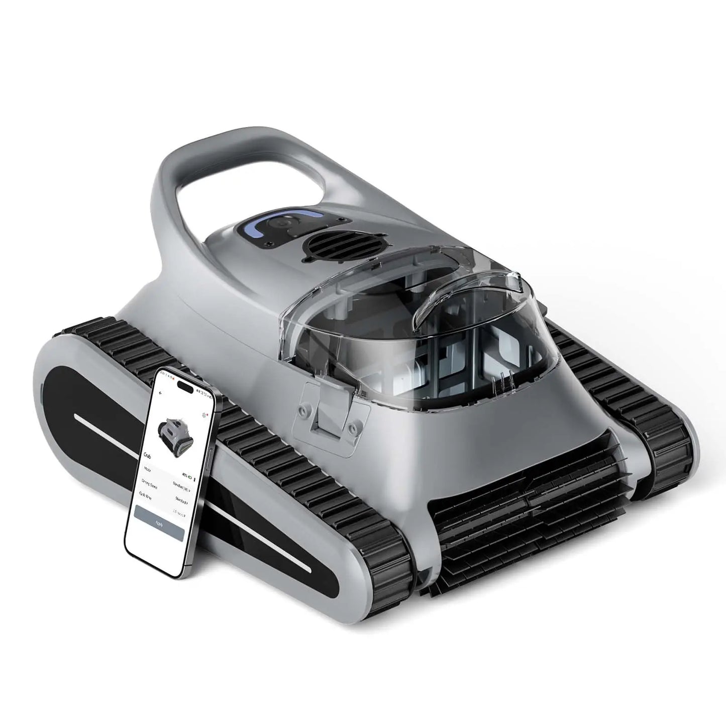 (2025 New) Seauto Crab Pro Cordless Robotic Cleaner, for Inground Pools up to 2000 Sq.ft, all and Waterline Cleaning Vacuum - You Offer
