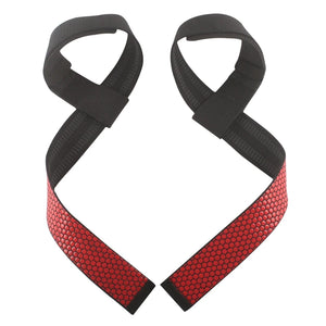 Silica gel Non-Slip Lifting Straps for Weightlifting,Gym Non-slip Powerlifting Straps,Strength Training Belts