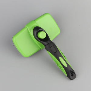 Self-Cleaning Pet Hair Brush Dog and Cat Comb Removes Hairs RemoverDeshedding Tool, Shedding Grooming Care, Big Dog Accessories