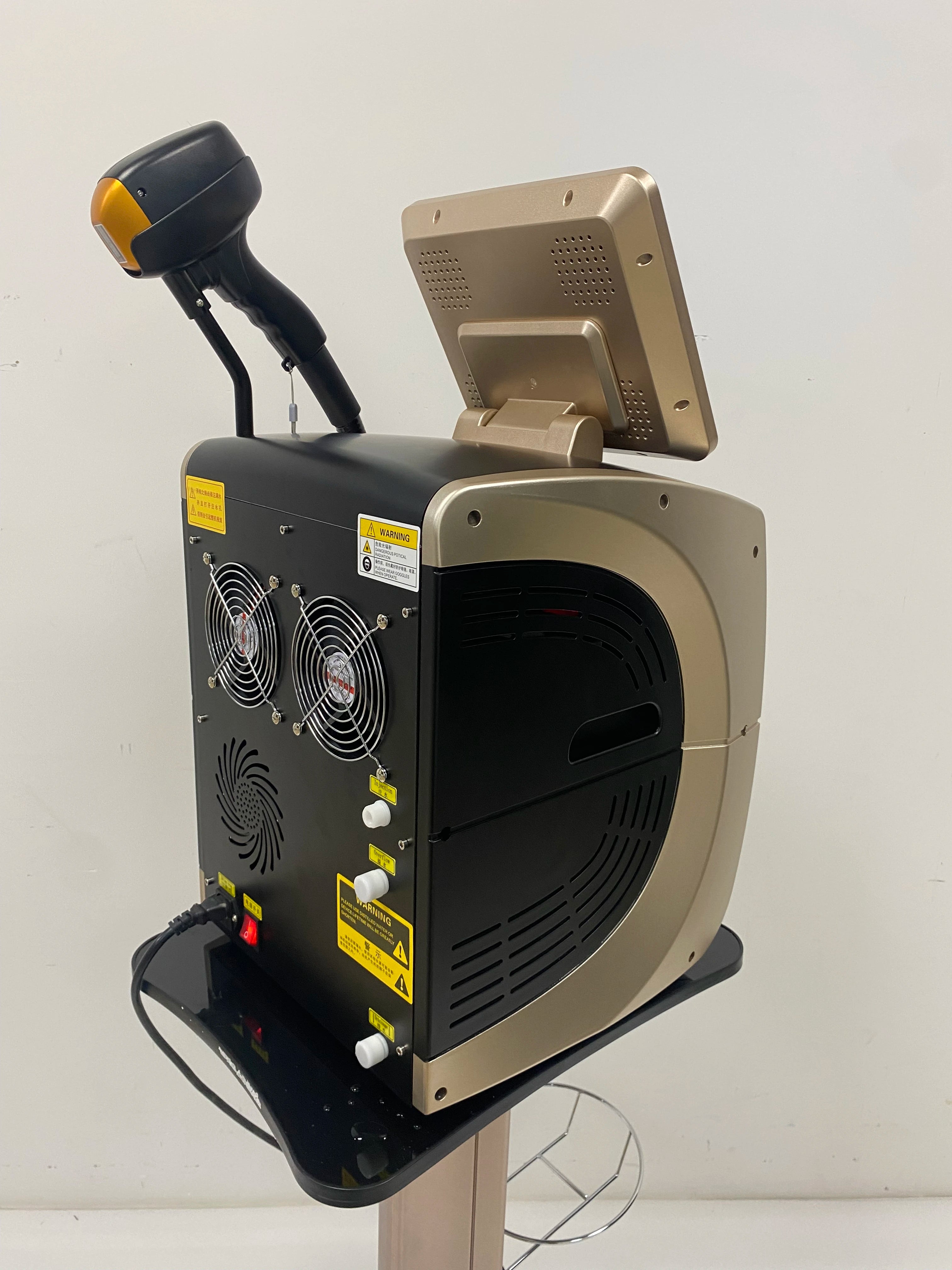 2025 Best Depilator New Ice Platinum Cooling System Skin Care 808nm Diode Laser Hair Removal Machine 3-Wavelength