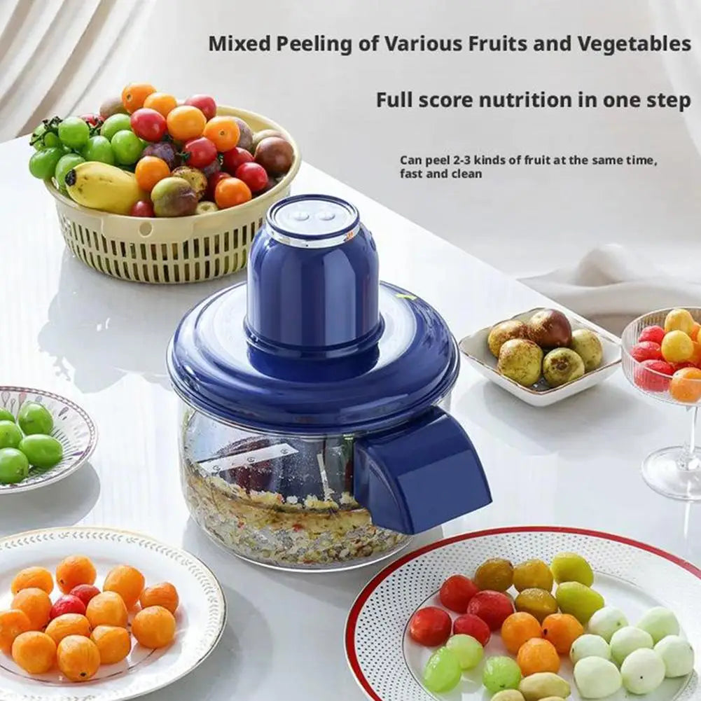 Automatic Electric Grape Peeler Machine - Hands-Free Skin Remover for Berries Fruits, Fruit Prep Tool, Effortless Peeling