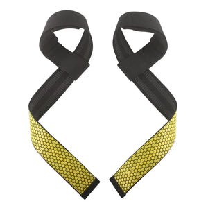 Silica gel Non-Slip Lifting Straps for Weightlifting,Gym Non-slip Powerlifting Straps,Strength Training Belts