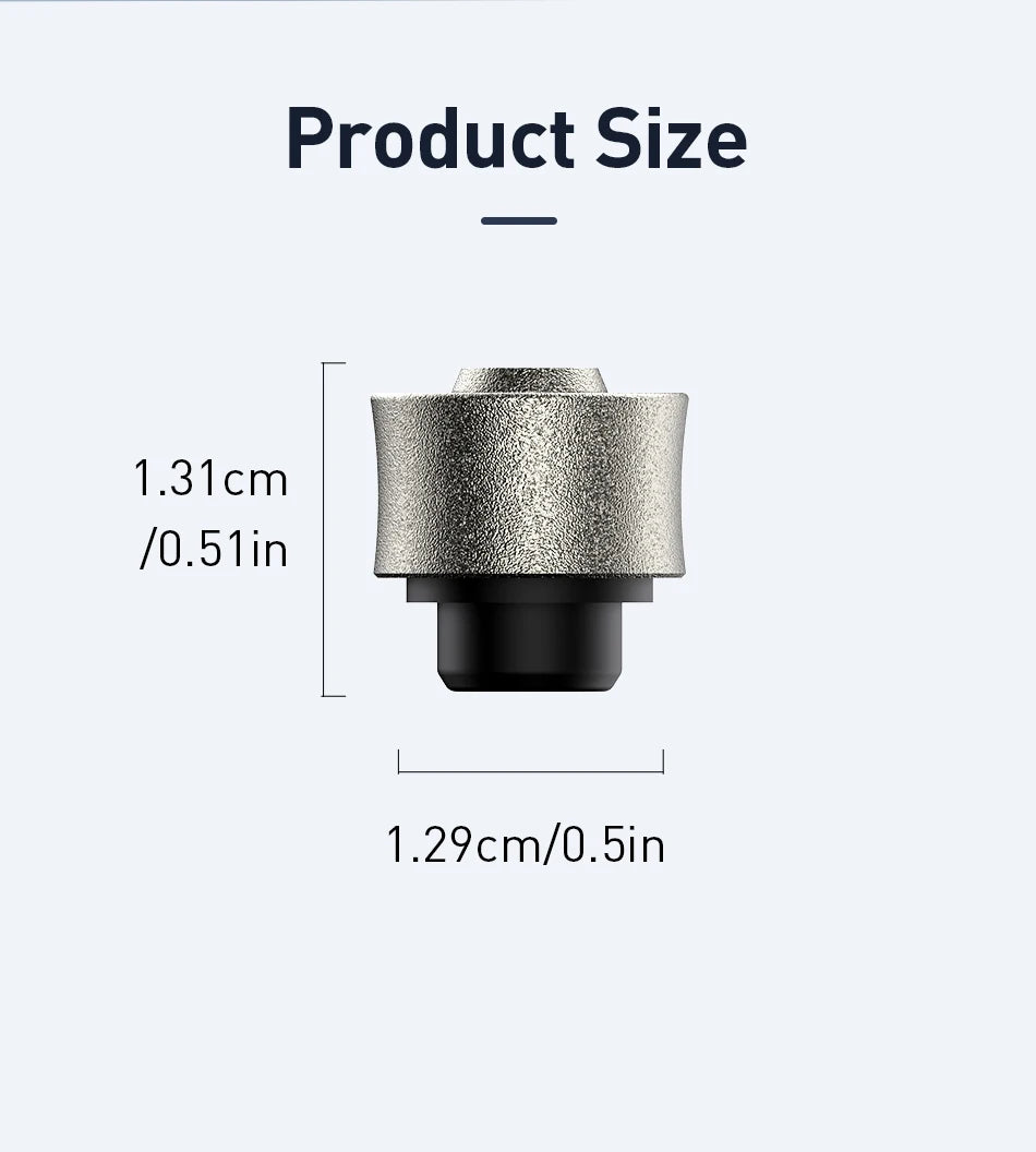 ROJECO Stainless Steel Pet Dog Nail Grinder Head For Cyclone Rechargeable Electric Cat Pet Nail Clipper
