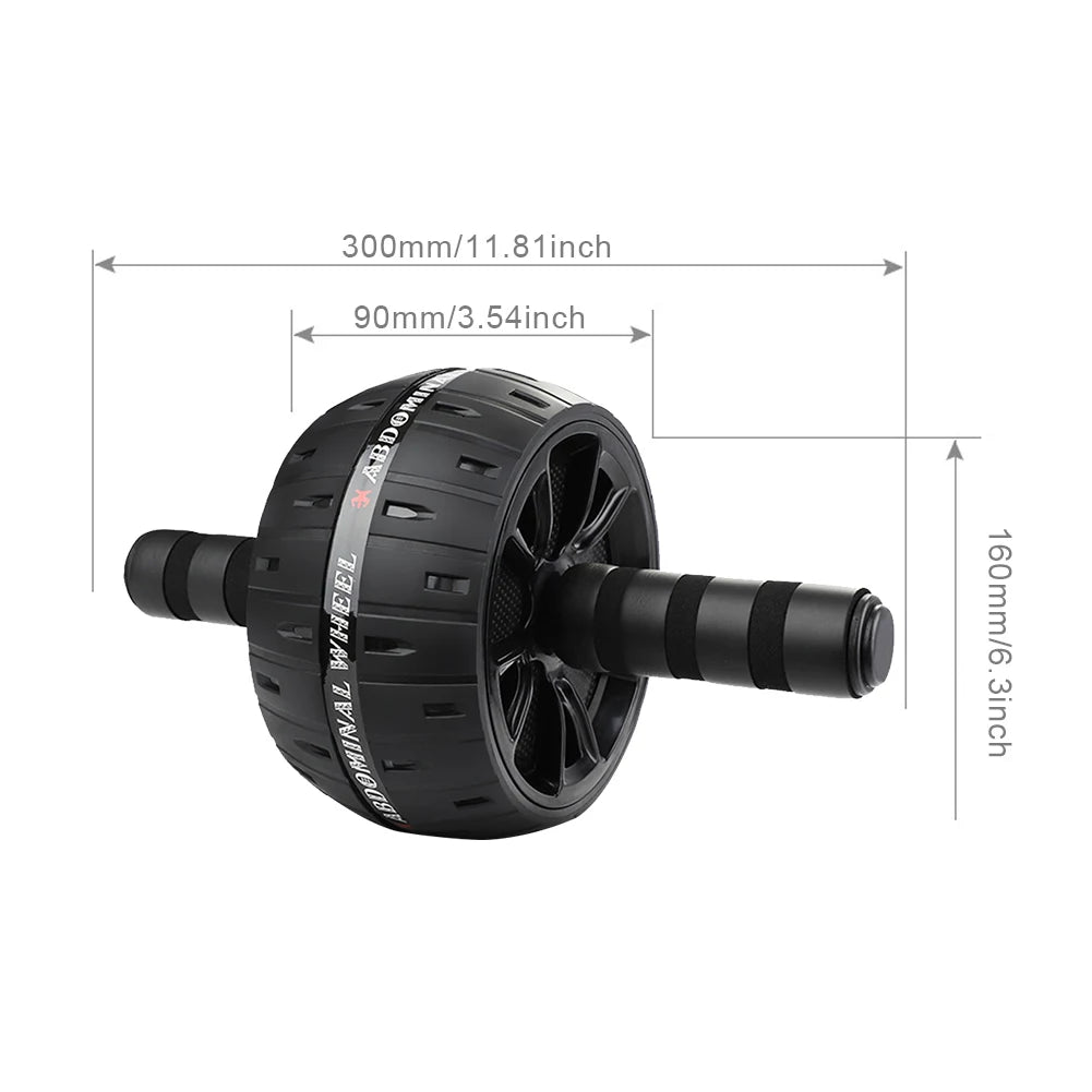 AB Slide ABS Exercise Big Abdominal Wheel Roller Home Non-Slip Training Equipment No Noise Gym Strength Workouts ABS Roller - You Offer