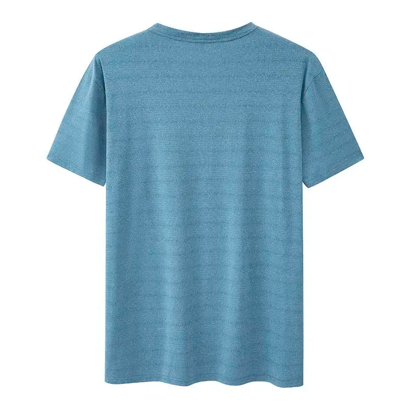 Plus Size T-Shirt Men 5XL 6XL 7XL 110-175kg Sport Quick Dry Breathable Running Gym Tees Round Neck Short Sleeve Oversized Tops