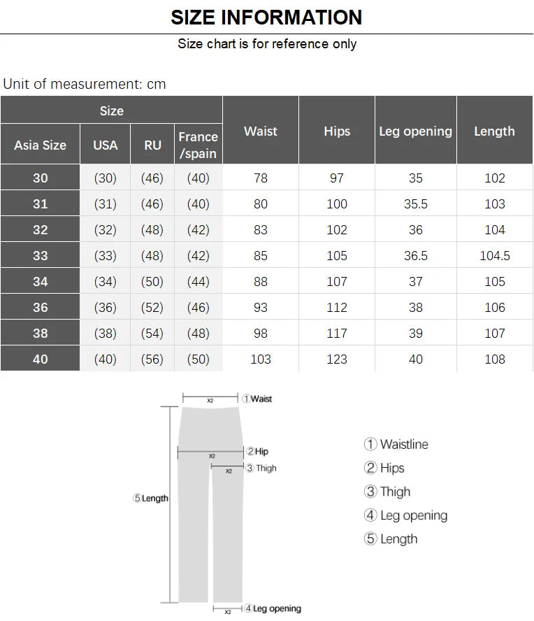Men's Jeans Pure White Fashion Elastic Slim Youth Slimming Straight Leg Male Pants Business Casual Middle Age High End Trousers - You Offer