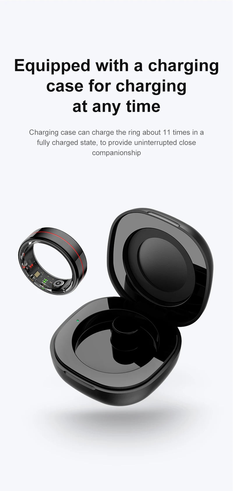 R04 Smart Ring 2025 NEW Men Women Multi Sports Modes Body Temperature HRV Health and Sleep Monitor Stainless Steel Sport Ring