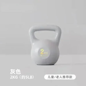 Adjustable Dumbbell Home Fitness Gym Exercise Equipment 2/4/6/8kg Water Kettlebell Squat Trainer Tool for Training Buttock