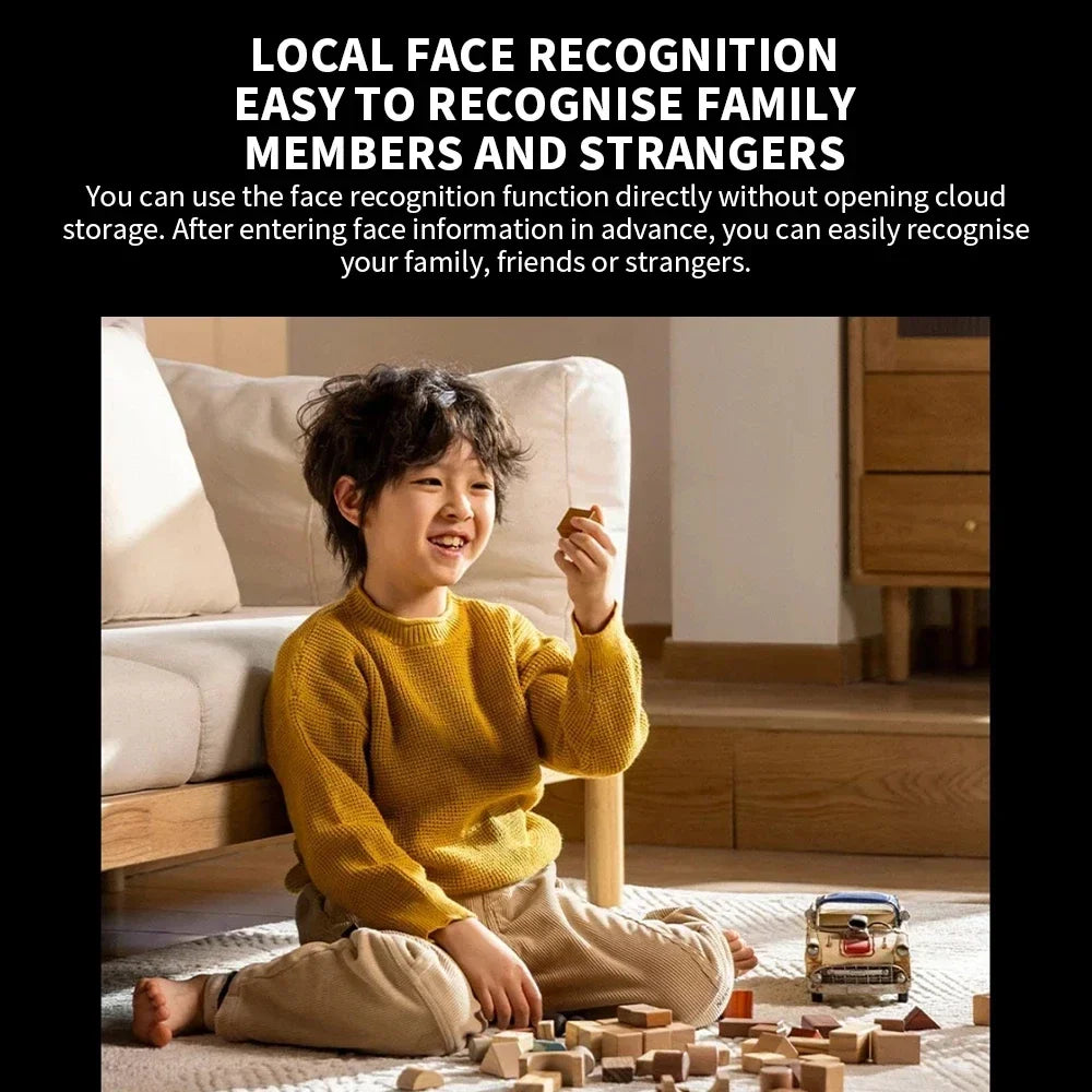 New Xiaomi Smart Camera C700 8MP 4K Ultra HD Low Light Full-color Baby Cry Detection 2-Way Voice Call Surveillance China Version
