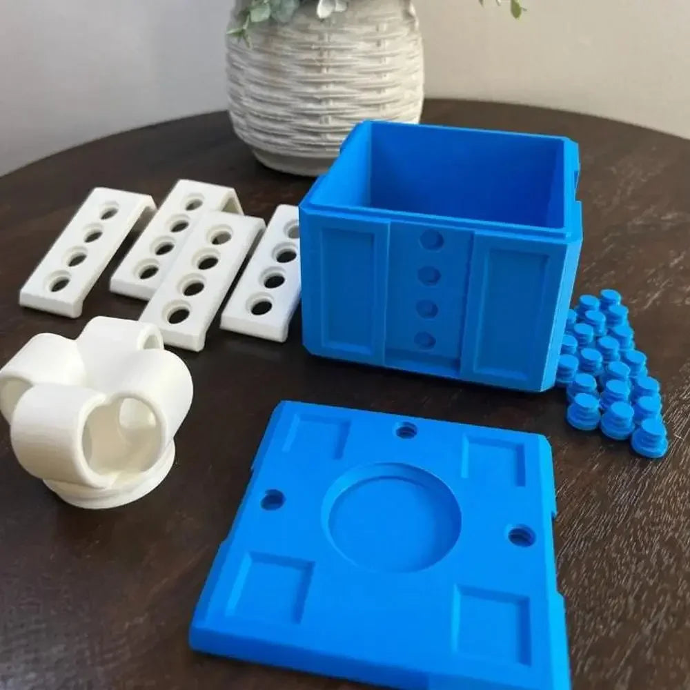 Annoying Gift Box with Screws Large Annoying Gift Boxes Prank Screw Box 3D Printed Figurines & Miniatures Card Container Gift