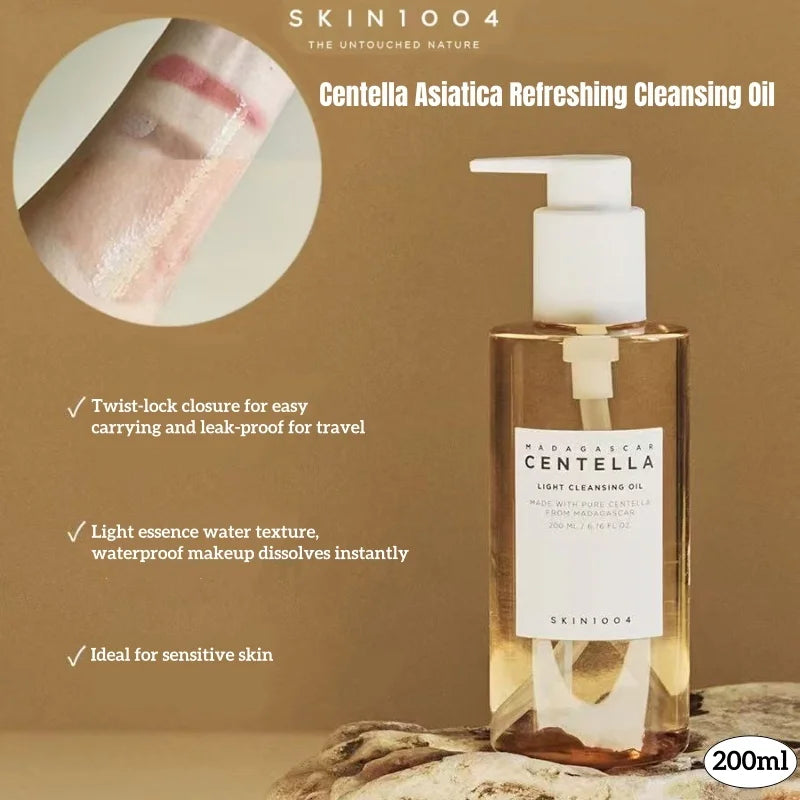 SKIN1004 Asiatica Centella Skincare Coreanos Originales Ampoule Foam Low PH Foam Cleanser Light Cleansing Oil Makeup Remover