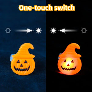 Christmas LED Flashing Ring Halloween Glow Finger Light Kids Party Toy Gift Light Up Finger Lamp Fun Glow in Dark Accessory