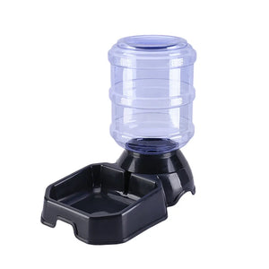 3.8 L Automatic Dog Feeder Waterer High Capacity Pet Food Bowl Gravity Water Dispenser Pet Bowl for Dogs Cats Dog Accessories
