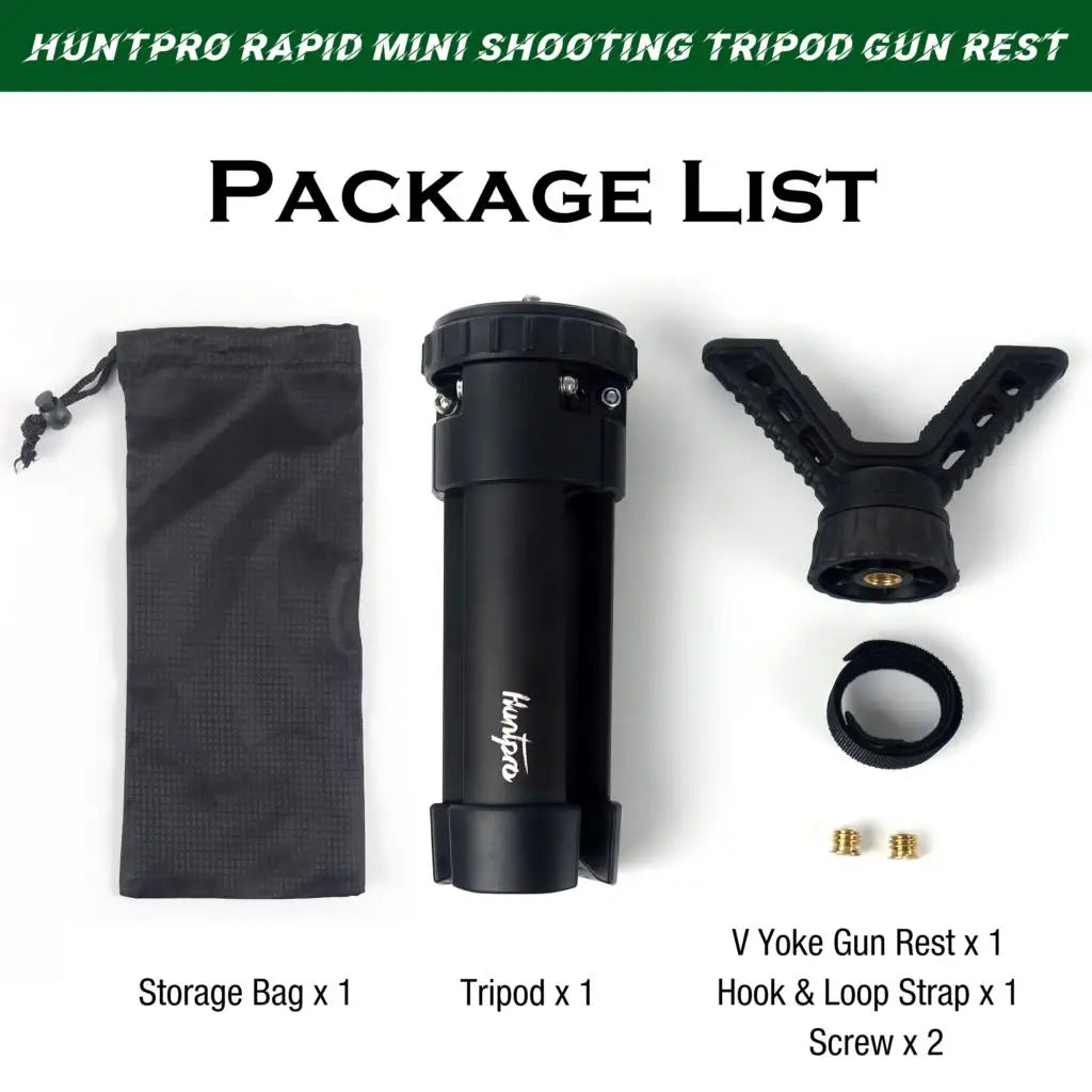Professional Mini Camera Stick Shooting Hunting Telescope Tripod Outdoor Aluminum V Yoke Head with Height Adjustment for Outdoor
