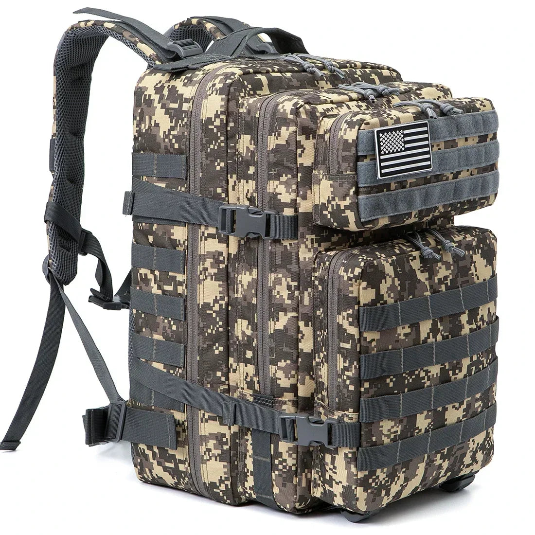 45L Tactical Backpack Large Capacity Outdoor Rucksack 3 Day Fitness Hiking Bag Hiking Camping Gear Backpacks - You Offer