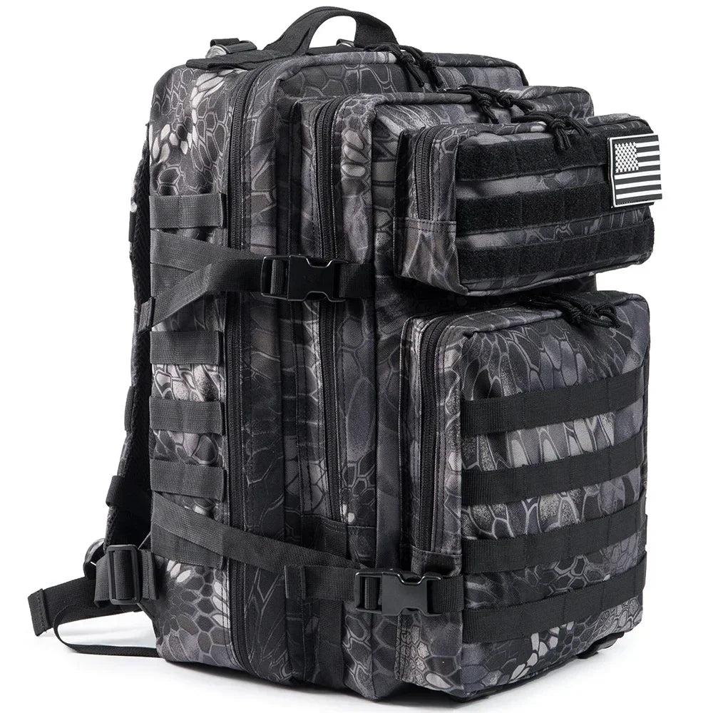 45L Tactical Backpack Large Capacity Outdoor Rucksack 3 Day Fitness Hiking Bag Hiking Camping Gear Backpacks - You Offer