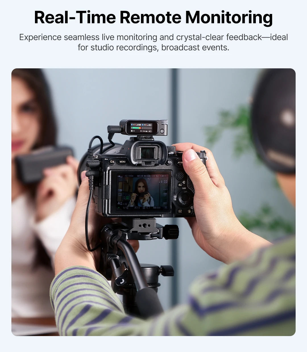 BOYA BOYAMIC 2 Professional Wireless Lavalier Lapel Microphone for iPhone USB-C Android Camera for Live Streaming Recording Vlog