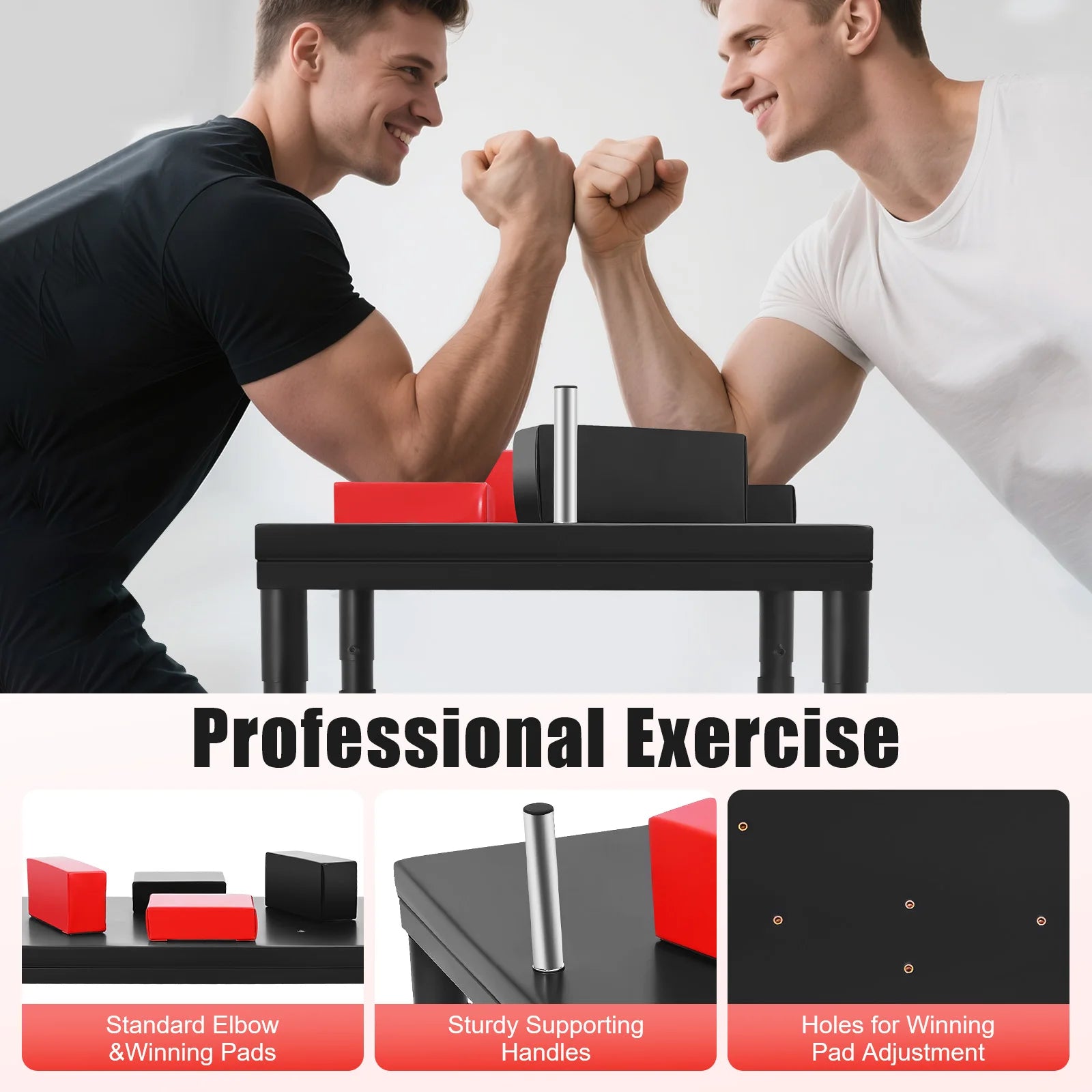 Professional Arm Wrestling Battle Table Carbon Steel Arm Wrestling Equipment Exercise Tools